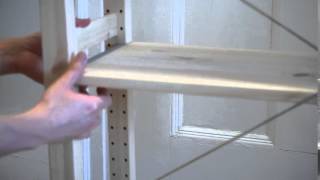 In 35 seconds Ikea IVAR Shelving Unit Assembly [upl. by Ztnarf]