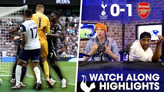 Defeat In The North London Derby Tottenham 01 Arsenal WATCHALONG HIGHLIGHTS barnabyslater [upl. by Eira]