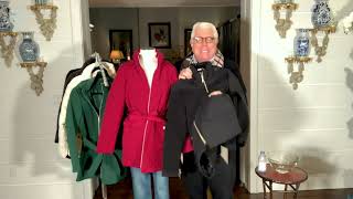 Dennis Basso Water Resistant Quilted Coat with Belt on QVC [upl. by Prestige]