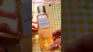 Victoria Secret Almond Blossom amp Oat Milk Fragrance Review ytshorts shorts nykaa viral [upl. by Adilen70]