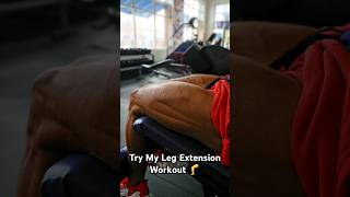 Try This INSANE Leg Extension Workout [upl. by Lengel]