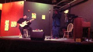 Blues Man Larry Wise playing  Le Cochon Noir Phila [upl. by Beauvais359]