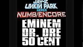 Linkin Park Numb Encore Ft JayZ Dr Dre Eminem and 50 Cent [upl. by Artamas]