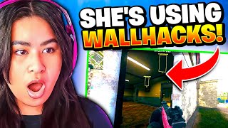 QRISSY 100 USING WALLHACKS IN WARZONE 3 [upl. by Namra]