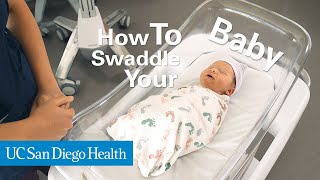 How to Swaddle a Baby [upl. by Malinin]