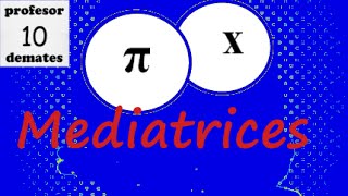 Como se calcula las mediatrices de un triángulo [upl. by Naenaj]