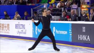 Javier Fernandez SP Rostelecom 2016 Moscow [upl. by Nwadal]