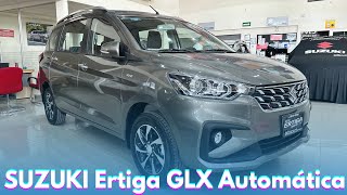 Suzuki Ertiga GLX 2023 Única con tecnología Micro Hibrida  Version equipada Vistazo  4K [upl. by Ahsiekat491]