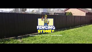 Colorbond Fencing Sydney [upl. by Ole]