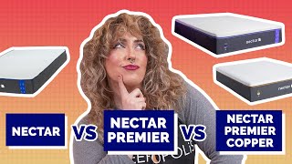 Nectar vs Nectar Premier vs Nectar Premier Copper Mattress Review  Which is Better [upl. by Anelim105]