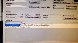 Radiofeed software how to broadcast a scanner feed via broadcastifycom [upl. by Kcirderf]