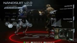 Crysis 2 Multiplayer Customization Trailer [upl. by Sidwel]