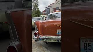 The 1957 Chevy Bel Air Ретро Машины 50х60х classiccar vintagecar [upl. by Genesia391]