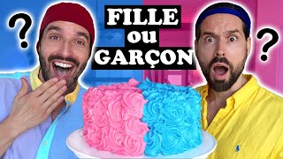 FILLE ou GARÇON Notre GENDER REVEAL à la maison [upl. by Tuddor104]