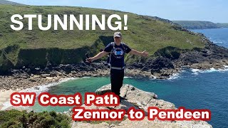 Zennor to Pendeen Walk  The best of the SW Coast Path National Trail  Cornwall [upl. by Field]