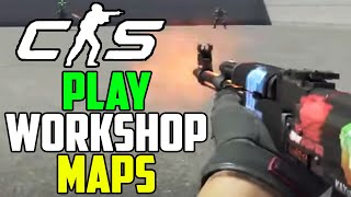 CS2 How to Play Workshop Maps Custom Maps Tutorial [upl. by Cuttler]