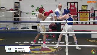 2024 National Junior 2 Championship 52kg J Collins Drimnagh v J J J Boyle St John Bosco A [upl. by Iphigeniah]