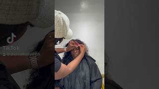 Install a closure wig with me closurewig wiginstall trendingshorts wigs lacewigs raleigh [upl. by Yltneb]