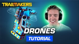 How to build Drones in Trailmakers  Tutorial from LittleCornDogs [upl. by Nylaj]