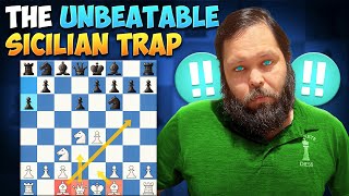 The Unbeatable Chess Opening  Sicilian Trap Attack [upl. by Groves]