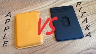 Apple Wallet vs PITAKA MagEZ Card Sleeve [upl. by Alesandrini]