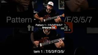 🎸 Pattern d’ARPEGES à la guitare  guitariste guitaredebutant guitar [upl. by Levey]