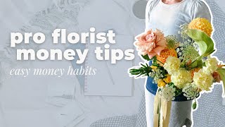 3 Easy Money Habits for Florists 💸 Lets Talk Florist Profits  Cashflow [upl. by Roddie]