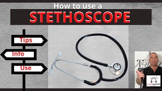 How to use a Stethoscope Tips and Information for New Nurses amp Nursing Students  Nursing school [upl. by Adnaval]