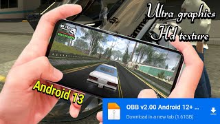 GTA SA ANDROID UNREAL 2024 RETEXTURE HD ALL OS [upl. by Nosyd]