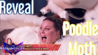 The Poodle Moth Revealed  Chrissy Metz  The Masked Singer USA Season 11 Ep 10 [upl. by Arzed]