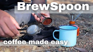 MOTO CAMPING COFFEE MADE EASY  Great Coffee in Minutes  BREWSPOON  Honda CB500X NX500 [upl. by Iona]