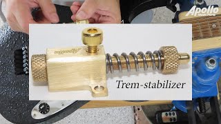 Tremolo stabilizer for free floating trems works perfectly and easy to install [upl. by Kistner543]