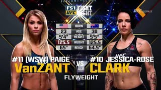 Paige Van Zant vs Jessica Rose Clarke [upl. by Gilges]