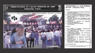 Cassette completo MONTEVIDEO ROCK 1988 [upl. by Garik199]