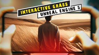 How To Interact With Grass In Android In UE5 [upl. by Roth]