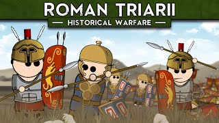 The Roman Triarii Camillan  Historical Warfare [upl. by Sparke]