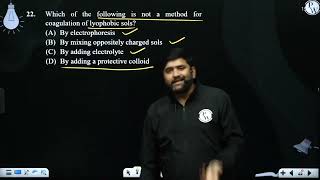 Which of the following is not a method for coagulation of lyophobic sols [upl. by Rubio]