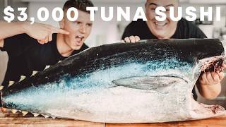 I Turned A 3000 Tuna Into Sushi [upl. by Toinette]