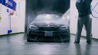 Quick Wash  M2 Competition  Lumix S5 Cinematic [upl. by Enilemme]