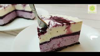 No bake Blueberry Cheesecake [upl. by Enillebyam]