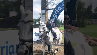 Making dreams come true at Royal International Horse Show 🥳 showjumping hickstead ponies [upl. by Leirza135]