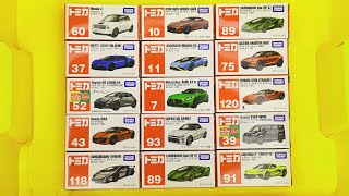 Tomica Unboxing Tomica luxury minicars トミカ の高級ミニカーを開封 [upl. by Ttenyl]