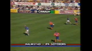 Halmstads BK  IFK Göteborg 60 Allsvenskan 1997 [upl. by Eed]