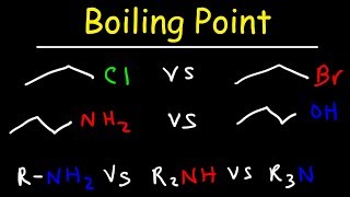 Boiling Point of Organic Compounds [upl. by Dymphia]