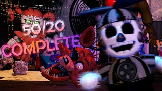 Ultimate Custom Night  5020 No Power Ups Completed [upl. by Darian]