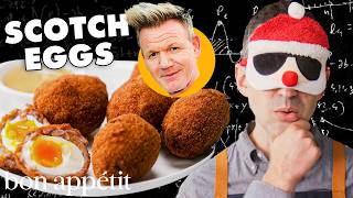 Recreating Gordon Ramsay’s Scotch Egg Recipe From Taste  Reverse Engineering  Bon Appétit [upl. by Erodeht]