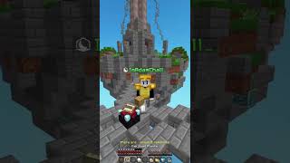 killing a hacker in blocksmc skywars 😂 [upl. by Violet]