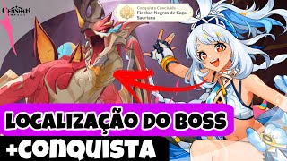 LOCALIZAÇÃO BOSS DA MUALANI  CONQUISTA GENSHIN 50 [upl. by Airaet]