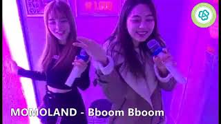 GOOD DAY Karaoke  Heejin amp Genie REDSQUARE Green  MOMOLAND  Bboom Bboom [upl. by Huberto725]