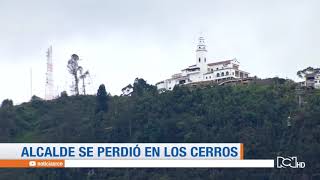 Peñalosa se perdió ocho horas en los Cerros Orientales de Bogotá [upl. by Ramu885]